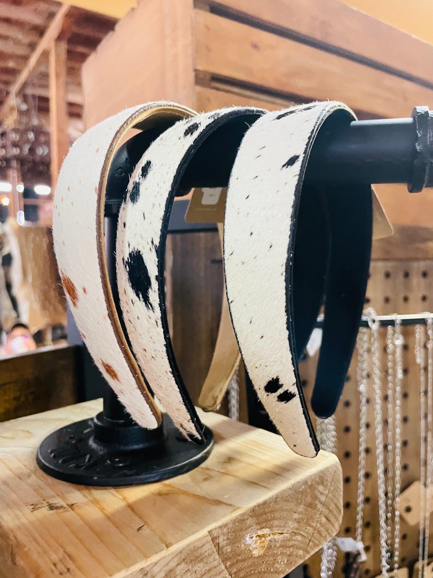 Cowhide Headband