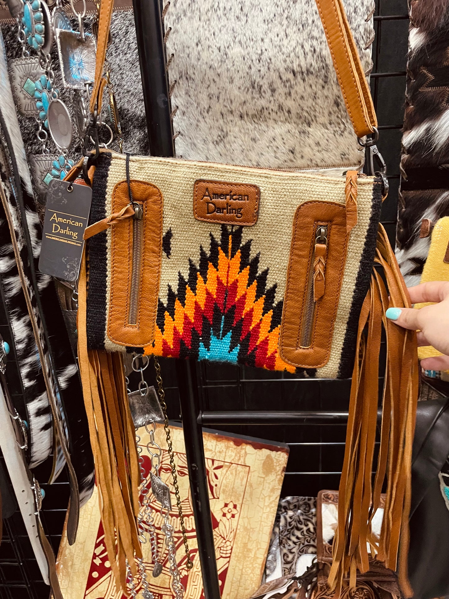Desert Sunset Saddleblanket Bag