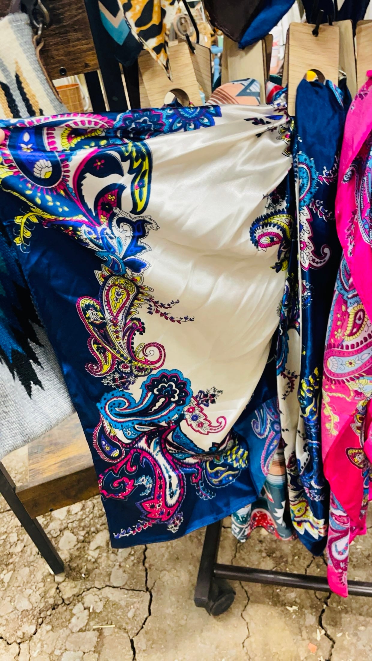 Purple Paisley Wildrag