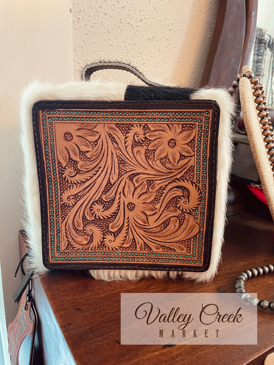 Medium Tooled Jewelry Case