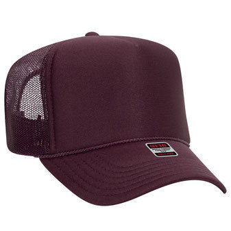 Retro Mascot Trucker Cap | Foam Front with Mesh Back | High Crown