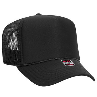 Retro Mascot Trucker Cap | Foam Front with Mesh Back | High Crown