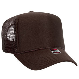 Retro Mascot Trucker Cap | Foam Front with Mesh Back | High Crown