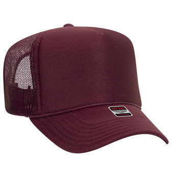 Retro Mascot Trucker Cap | Foam Front with Mesh Back | High Crown
