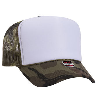 Retro Mascot Trucker Cap | Foam Front with Mesh Back | High Crown