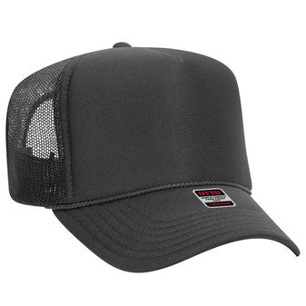 Retro Mascot Trucker Cap | Foam Front with Mesh Back | High Crown