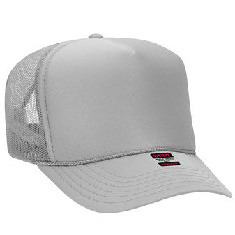 Retro Mascot Trucker Cap | Foam Front with Mesh Back | High Crown