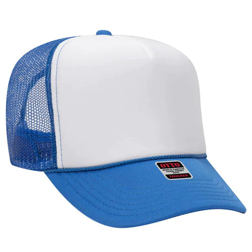 Retro Mascot Trucker Cap | Foam Front with Mesh Back | High Crown