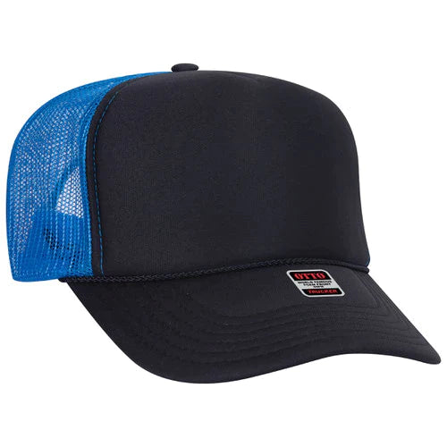 Retro Mascot Trucker Cap | Foam Front with Mesh Back | High Crown