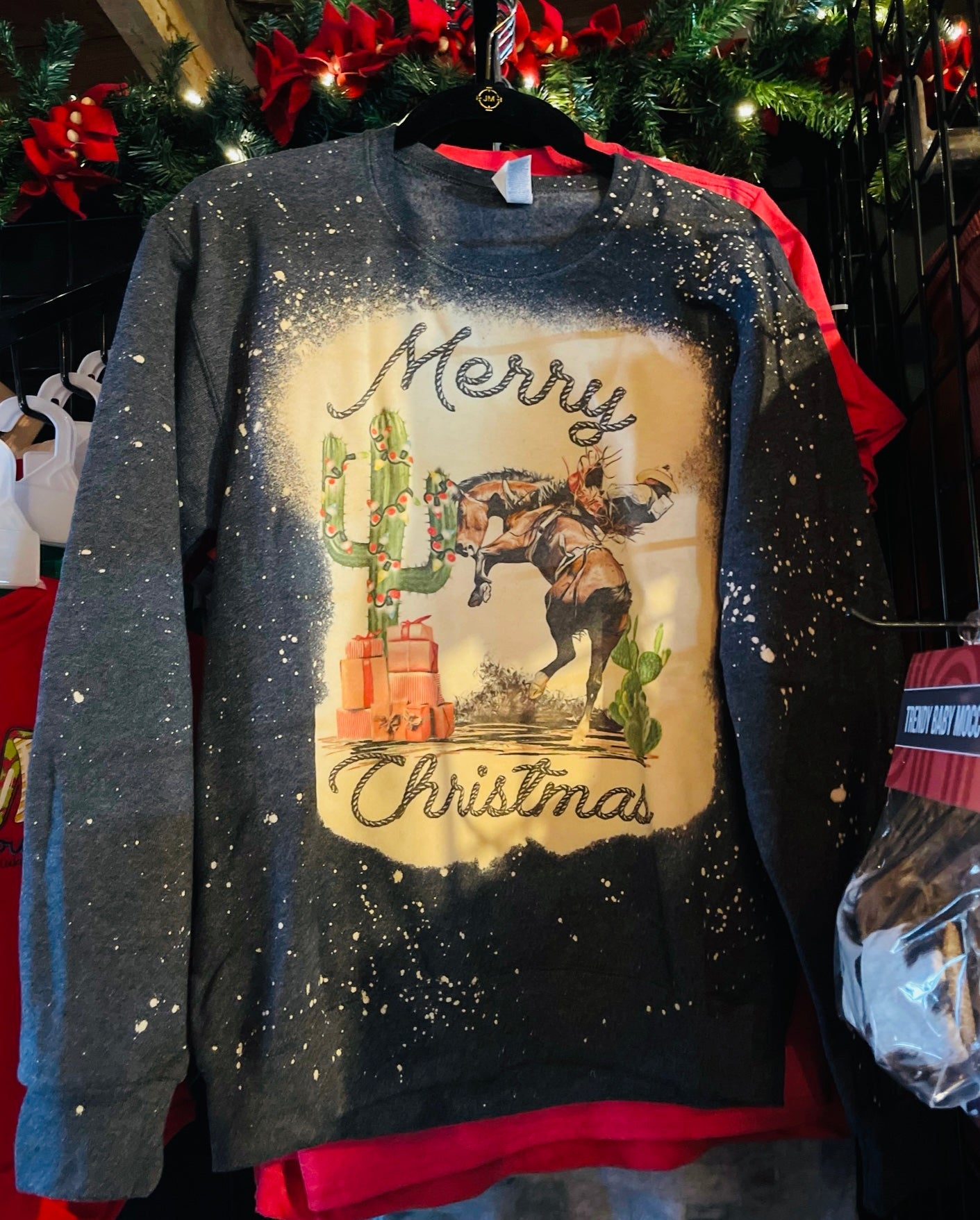 Merry Christmas Buckaroo Sweatshirt
