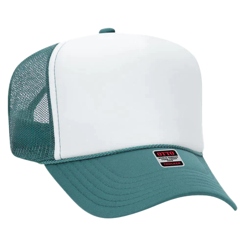 Retro Mascot Trucker Cap | Foam Front with Mesh Back | High Crown