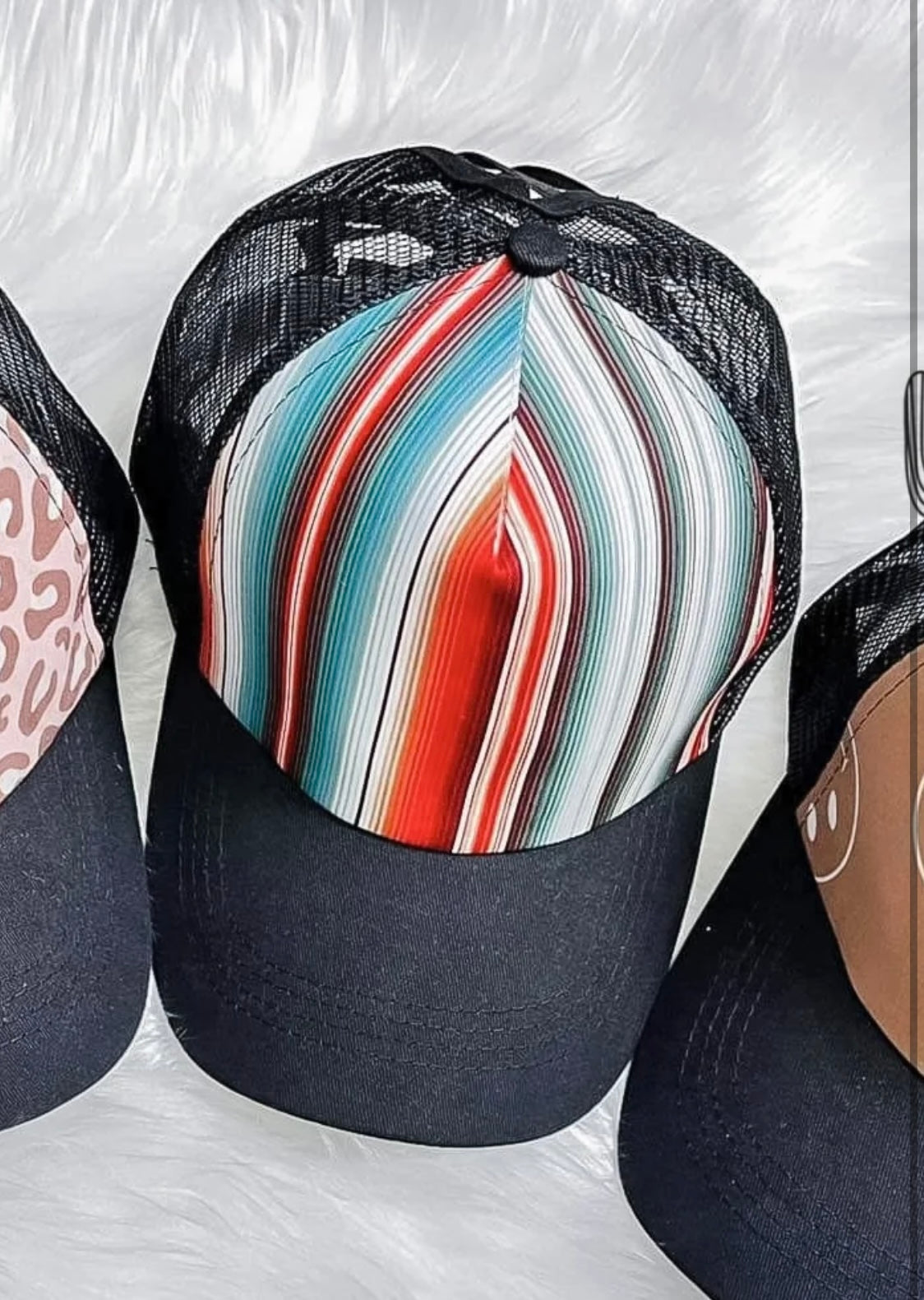 Punchy Ponytail Caps