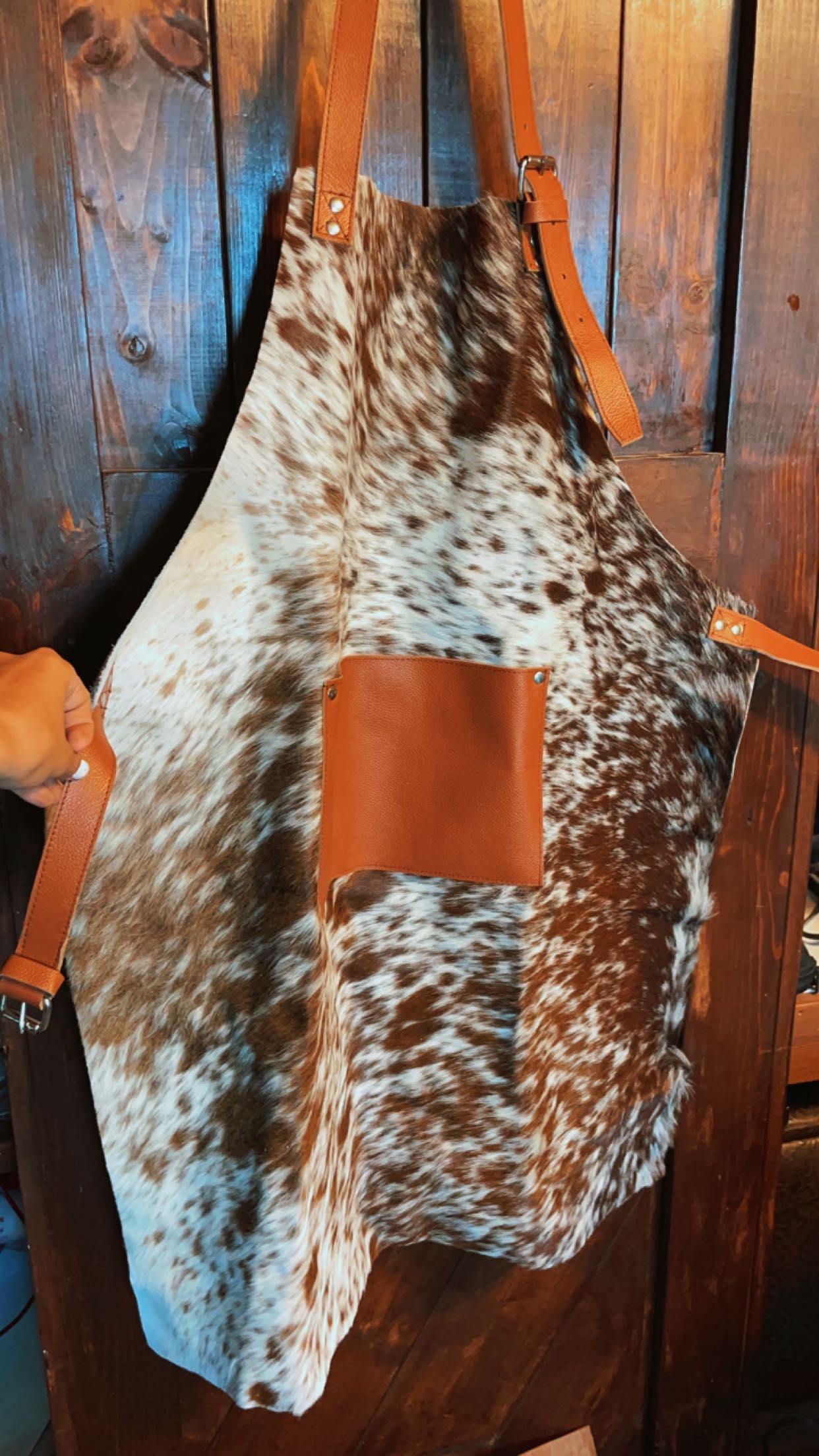 Light Cowhide Apron
