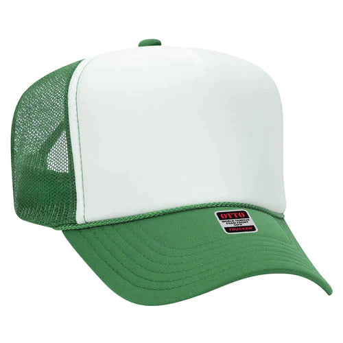 Retro Mascot Trucker Cap | Foam Front with Mesh Back | High Crown