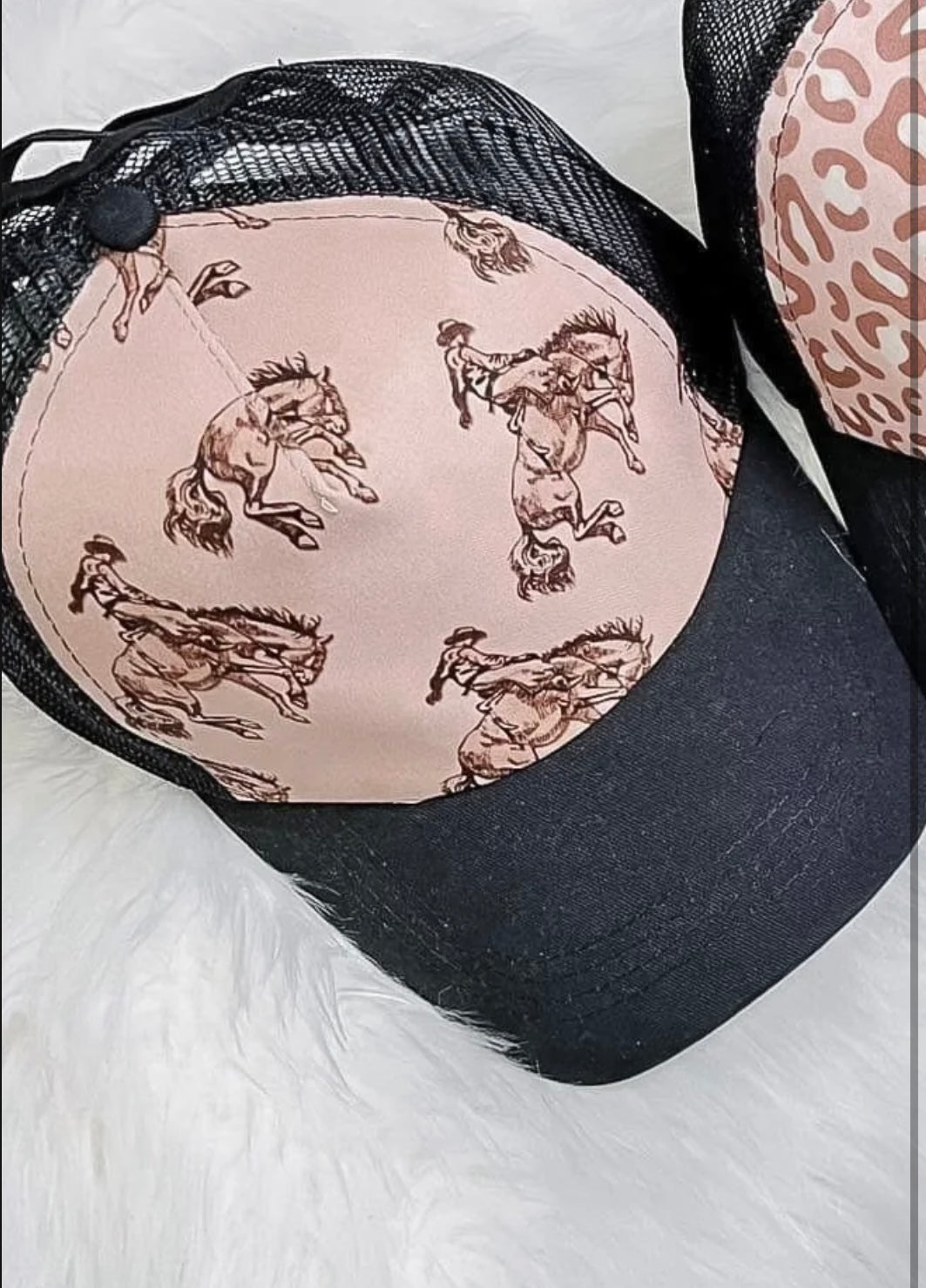 Punchy Ponytail Caps