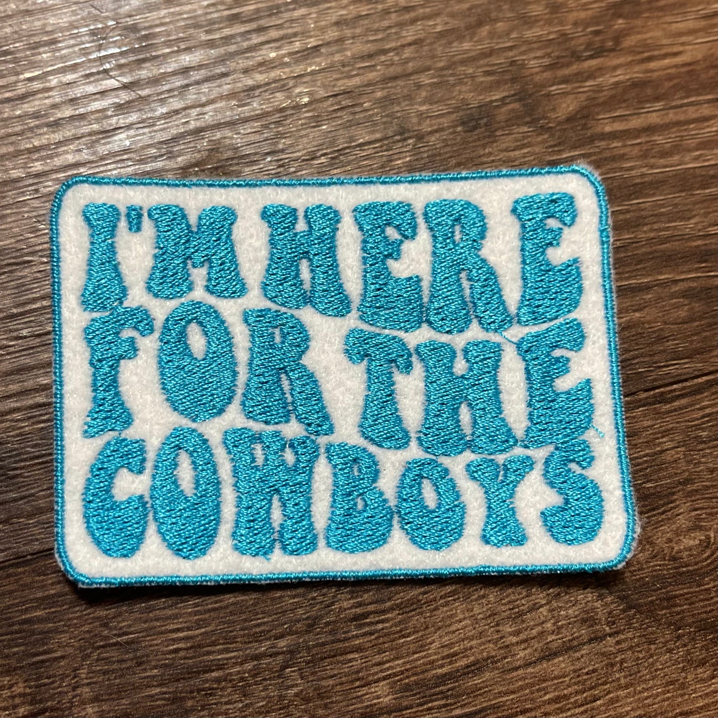 Here for the Cowboys Jesus patch