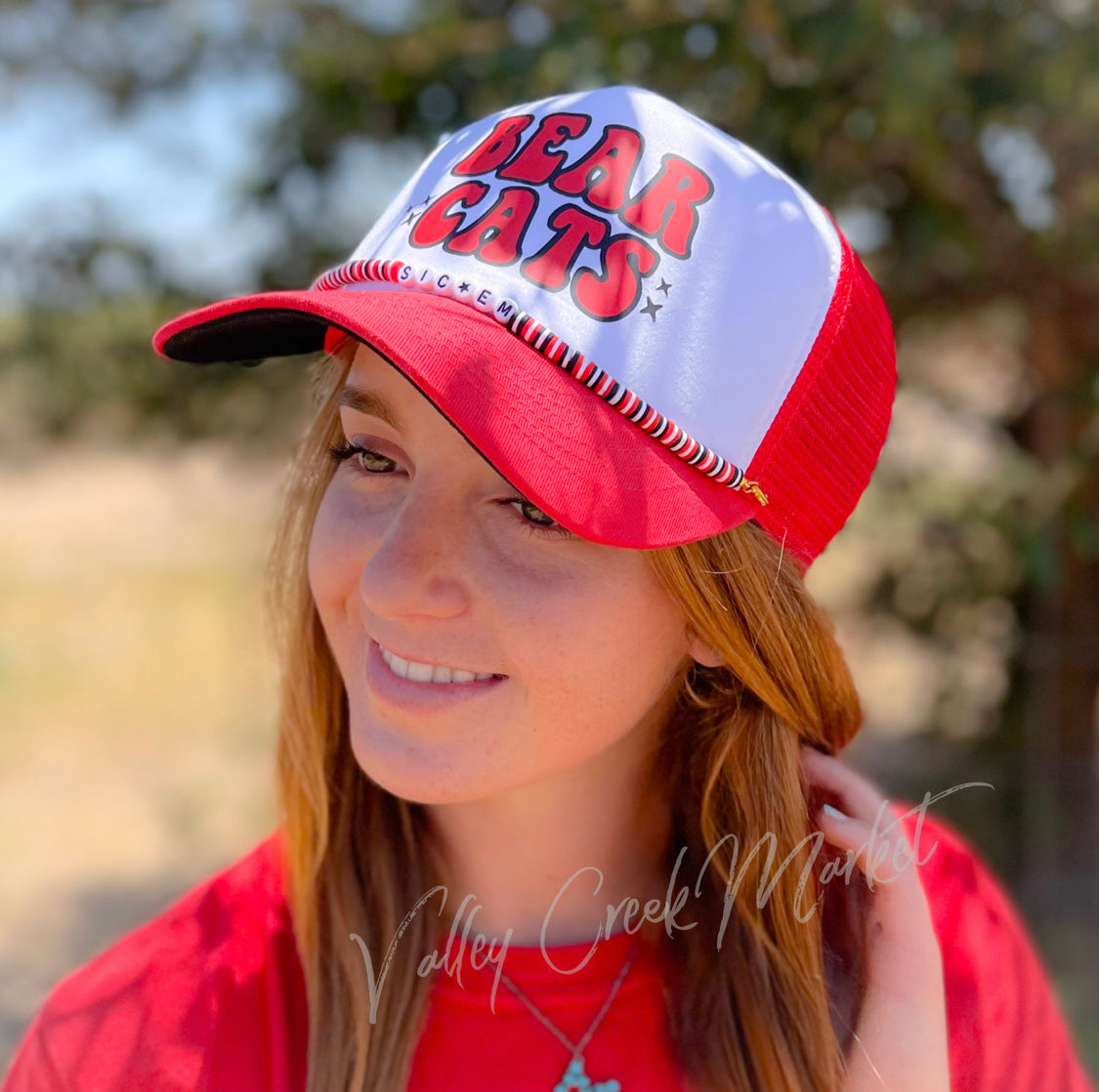 Retro Mascot Trucker Cap | Foam Front with Mesh Back | High Crown