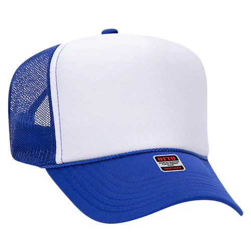 Retro Mascot Trucker Cap | Foam Front with Mesh Back | High Crown