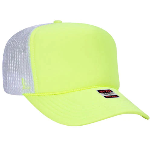 Retro Mascot Trucker Cap | Foam Front with Mesh Back | High Crown