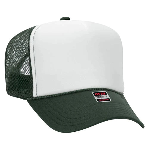 Retro Mascot Trucker Cap | Foam Front with Mesh Back | High Crown
