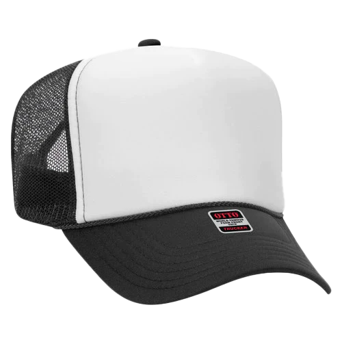 Retro Mascot Trucker Cap | Foam Front with Mesh Back | High Crown