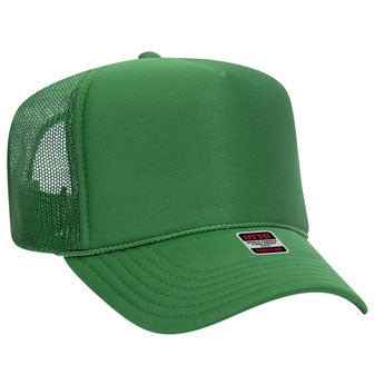 Retro Mascot Trucker Cap | Foam Front with Mesh Back | High Crown