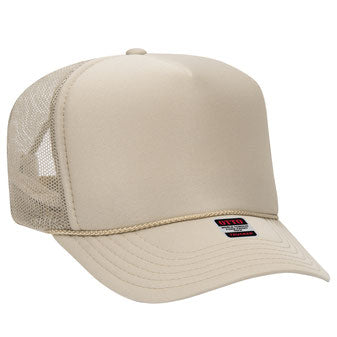 Retro Mascot Trucker Cap | Foam Front with Mesh Back | High Crown
