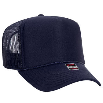 Retro Mascot Trucker Cap | Foam Front with Mesh Back | High Crown
