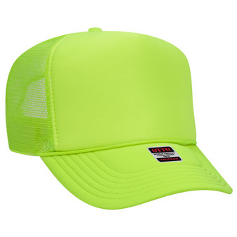 Retro Mascot Trucker Cap | Foam Front with Mesh Back | High Crown