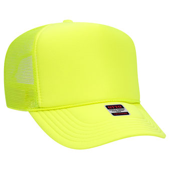 Retro Mascot Trucker Cap | Foam Front with Mesh Back | High Crown