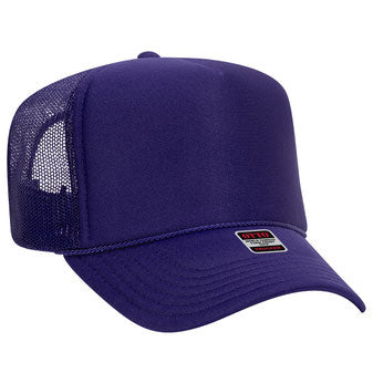 Retro Mascot Trucker Cap | Foam Front with Mesh Back | High Crown