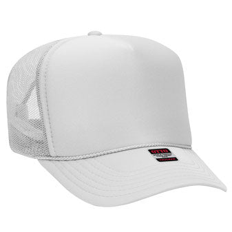 Retro Mascot Trucker Cap | Foam Front with Mesh Back | High Crown