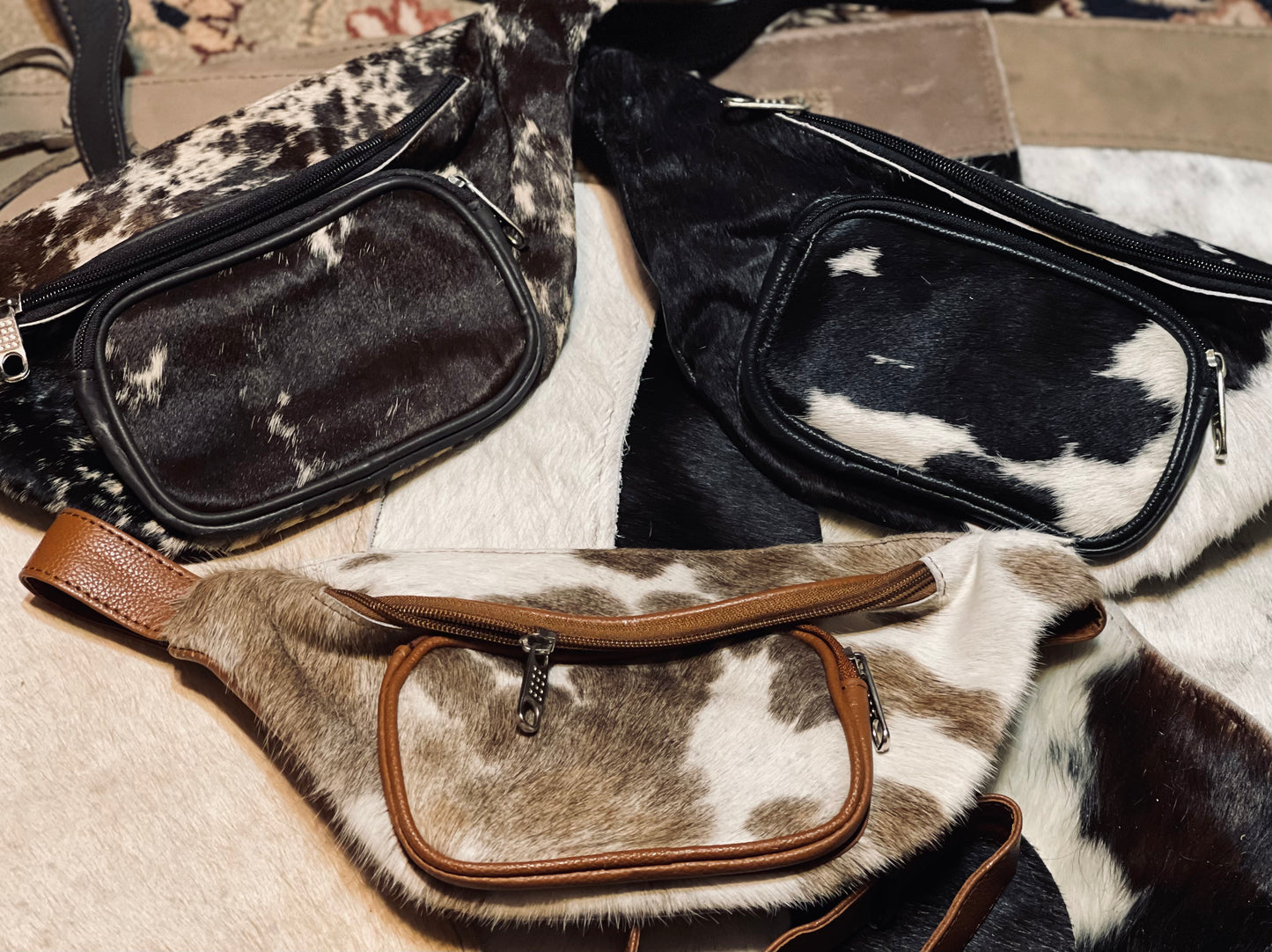 Cowhide Fanny Pack