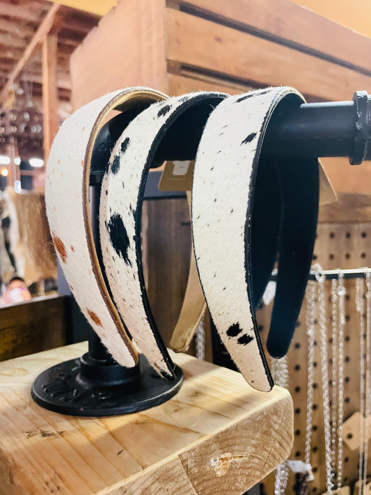 Cowhide Headband