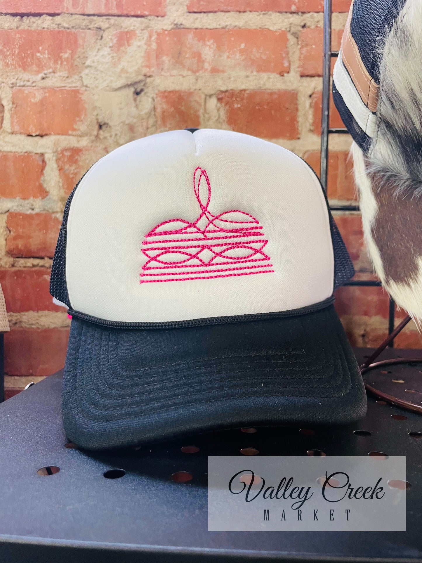 Boot Stitch Trucker Caps