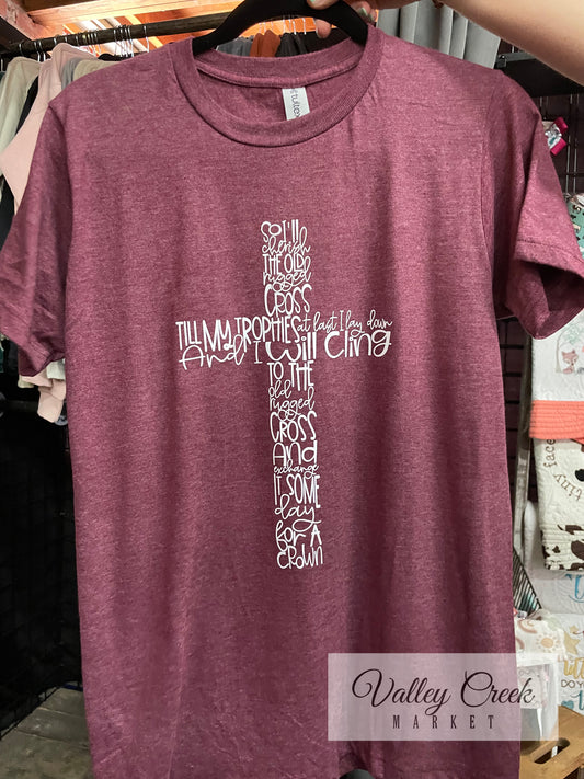 Old Rugged Cross Graphic Tee