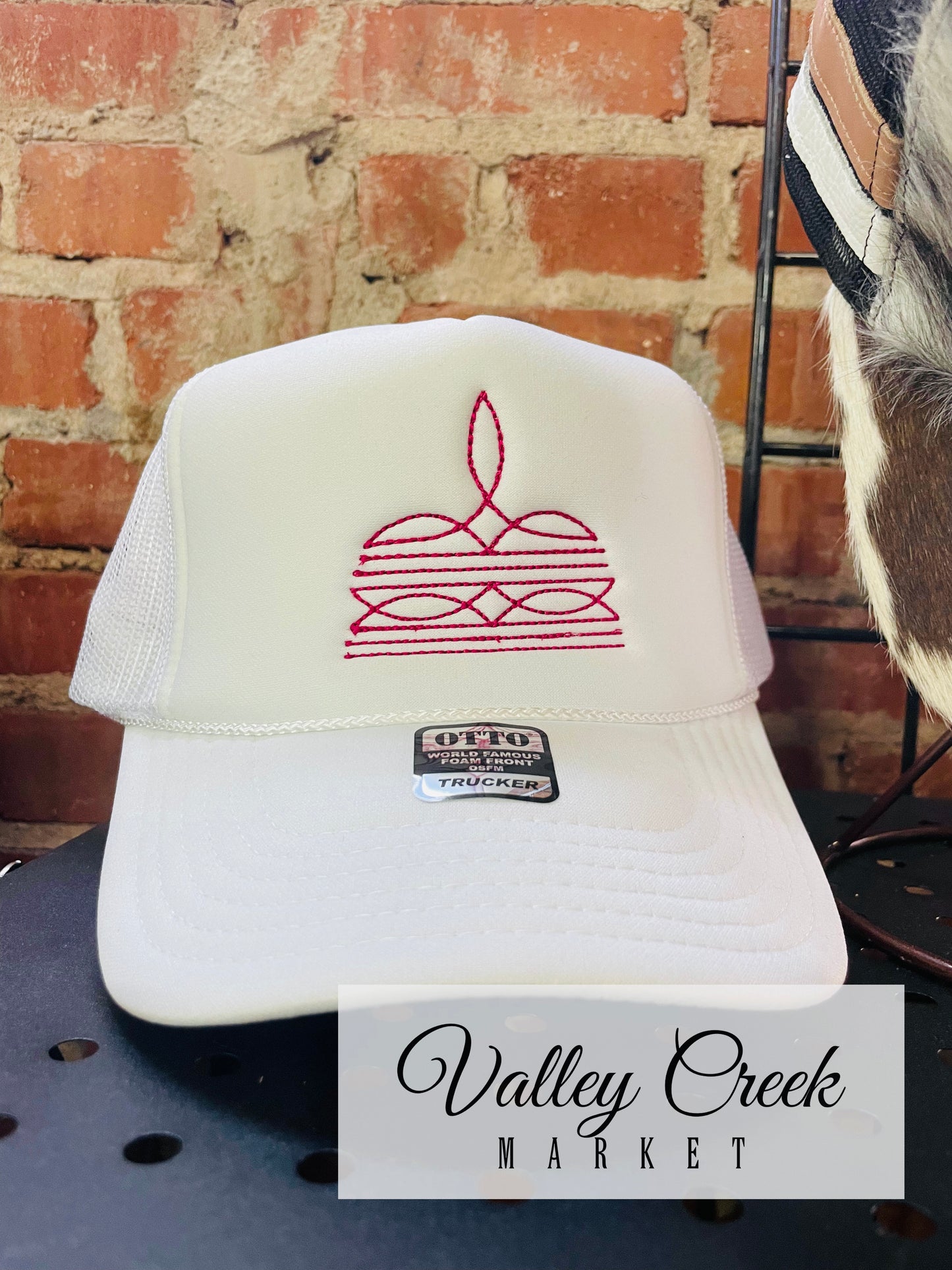 Boot Stitch Trucker Caps
