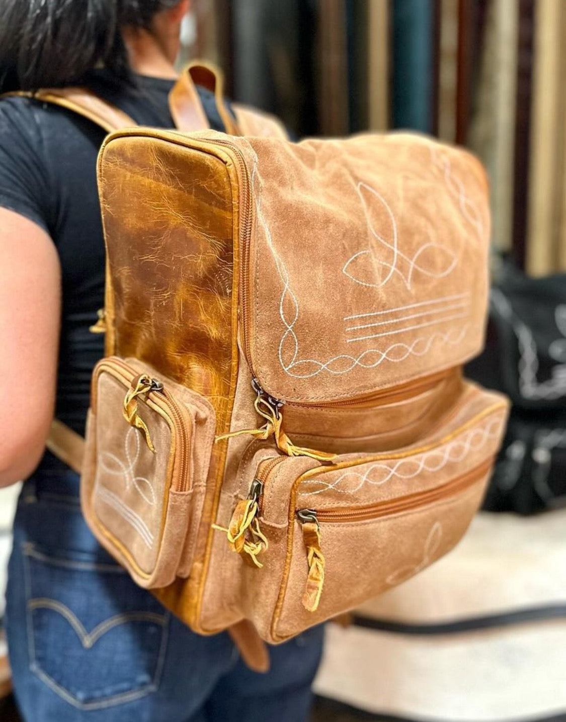 Boot Stitch Backpack