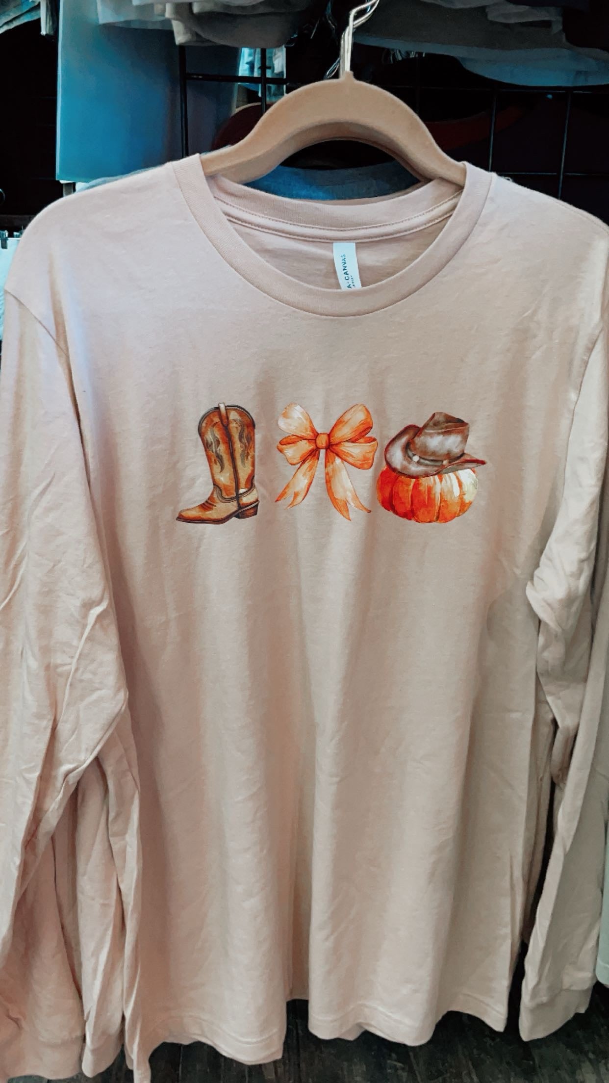 Autumn Cowgirl Long Sleeve