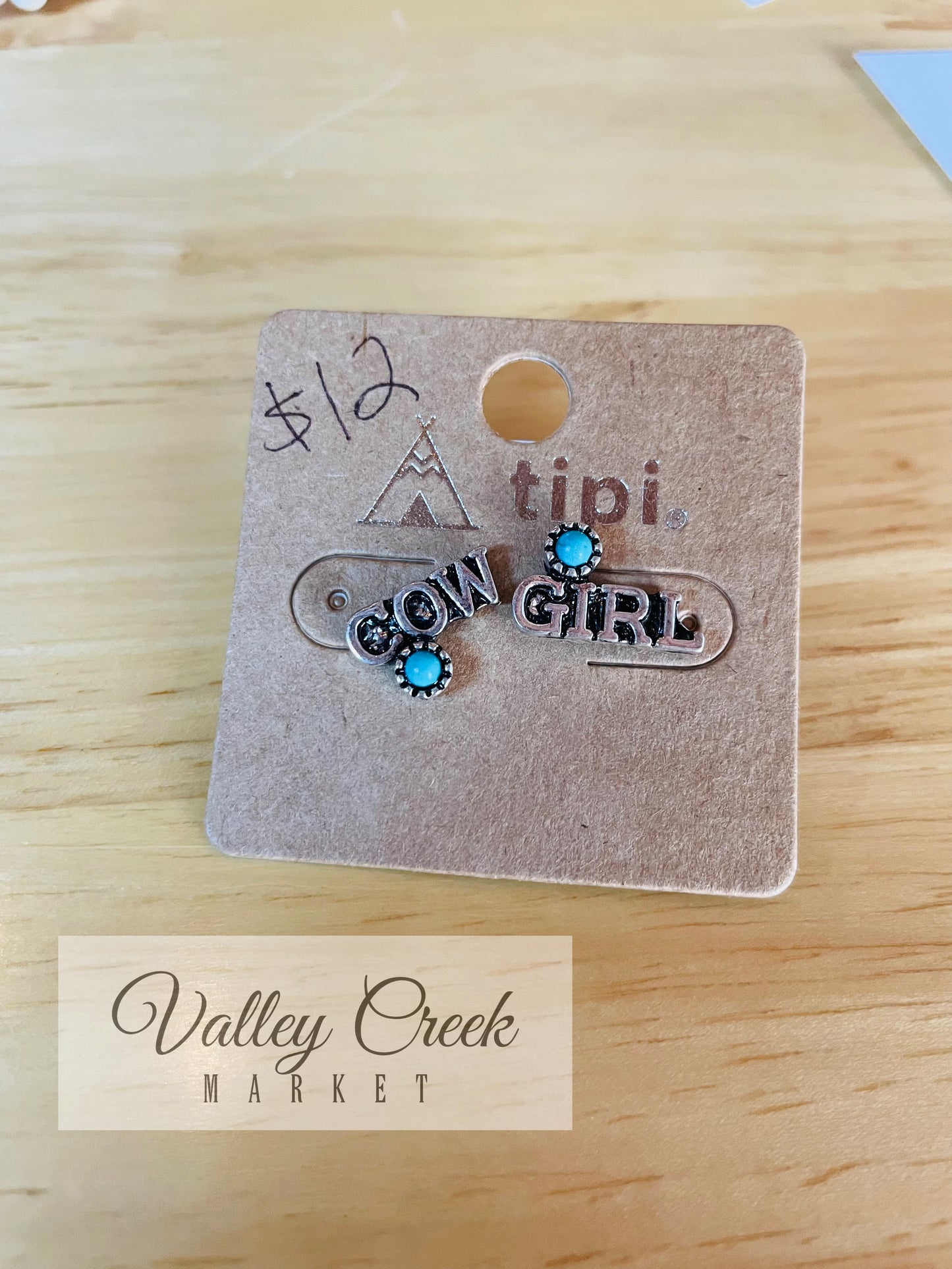 Cowgirl Stud Earrings