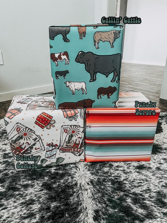 Western Wrapping Paper