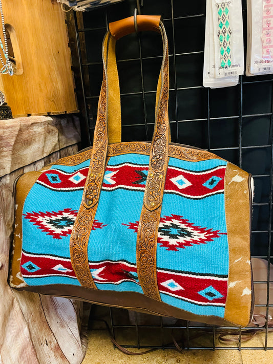 Saddle Blanket Duffle Bag