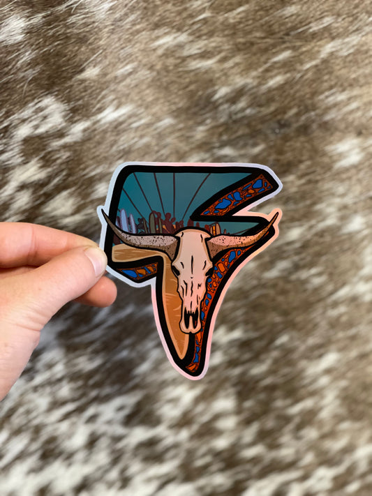 Southwest Lightening Bolt  Sticker