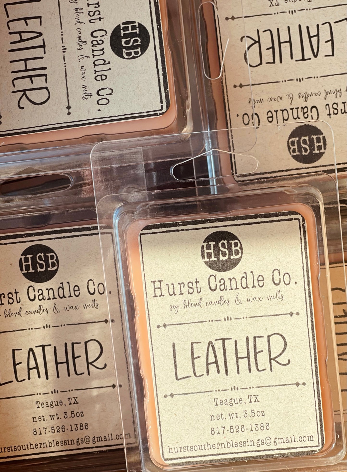 Leather Scented Wax Melts